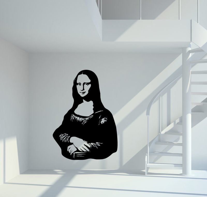 17089 Mona Lisa Wandtattoo